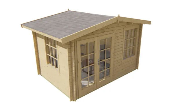 Blokhut - Tuinhuis Philip | 40 mm | vuren onbehandeld